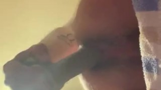 Stuffing my ass alone