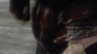 Gay Black Guys in Parking Garage 