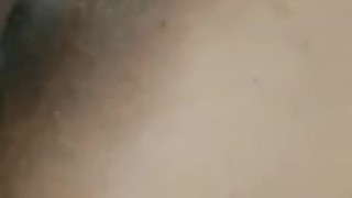 Latina mom cums fingering