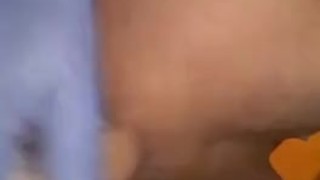 Hard anal with toy