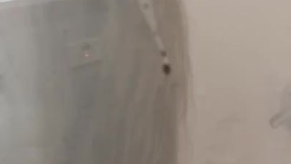 Perverted step son films me showering 