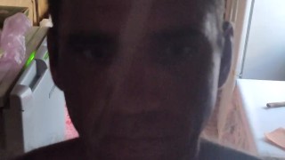 I get dressed to go to work.