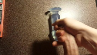 First time with the biggest dildo I have.....Amazing feeling!