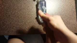 First time with the biggest dildo I have.....Amazing feeling!
