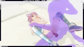3D HENTAI Creampie Neptunia in the ass