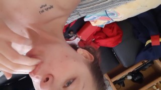 Playing with the cum in my pussy 