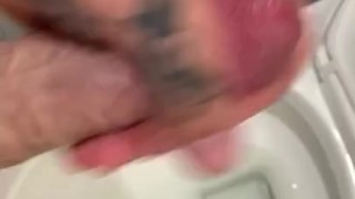 Jerking my cock before my pawg comes home so I can fuck her ass off