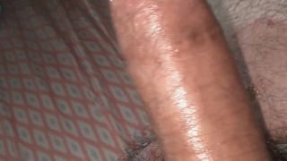 Cumming in my pocket pussy