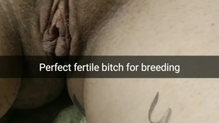 My wife is perfect breeding slut for strangers [Cuckold. Snapchat]