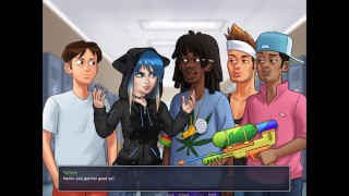 Summertime Saga Part 14: Walking In On Eve Changing