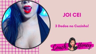 Agora a Coisa Ficou Séria! Desafio 3 Dedos no Cu! | JOI CEI | Punheta Guiada | #3