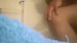 Busty 18 Year Old Teen Taking a Shower