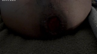 BF Pushes Out My Huge Load