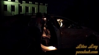 Naked walks in the city at night. Full version. In pantyhose and without. Many witnesses.