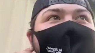 Going outside without my mask on (CAUGHT)
