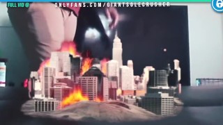 UNAWARE GIANT BUTT CRUSH VFX (FARTING + BURPING) PREVIEW