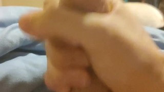 Two big ropes of cum after I woke up