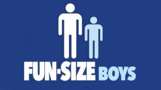 FunSizeBoys - Tall hung stud fucks tiny twink Austin Young bareback