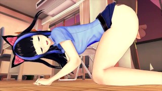 Rent-A-Girlfriend Yaemori Mini 3D HENTAI