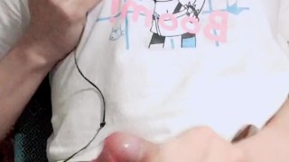 Teen Trap Cums a Lot with Huge Cock 2