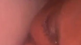 POV of sexy black man eating bbw pussy