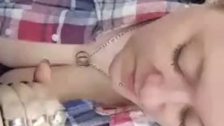 Big Titty GF Blows Me in the Woods