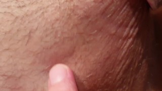 letting hubby fuck his chasity cage