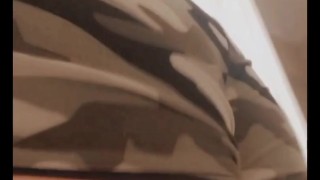 Slow motion ass clap from thick MILF on Snapchat