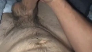 INTENSE MOANING AND BREATHING MORNING CUMSHOT IN BED! (HUGE 8 INCH COCK) MUSCLE STUD BIG LOAD OF CUM
