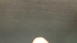 オナニーからの壁にどろどろ射精 masturbation and cum shot