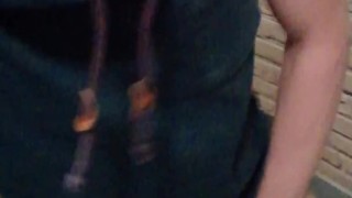 Taking out the trash without pants or underwear