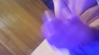 Stroking my big Asian dick
