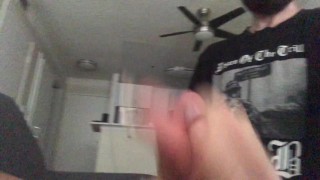 Enjoying that huge morning load Shot in my mouth! 
