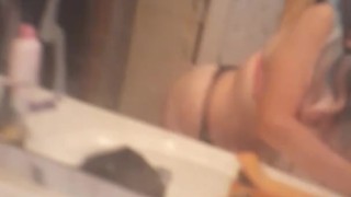 INEITTA Blunt Teases in the mirror