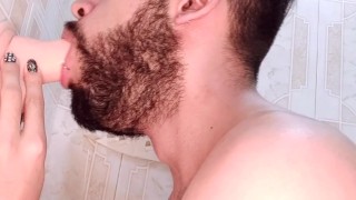 Young Latino Camilo Brown Hot Deepthroat, Anal And Facial With A 9inch Cumming Dildo Big Load