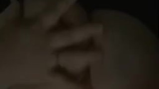 Amateur bbw milf plays with massive tits on snap