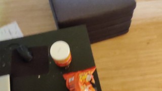 Took my stepmom chips, ate it and left a surprise for her