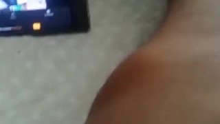 Skinny boy masterbing to Lana Rhoades video