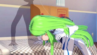 Code Geass - C.C. 3D Hentai