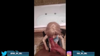 Anal sex with a mini girl