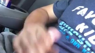 Jerking Off In The Car