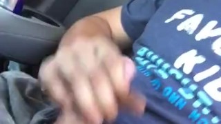 Jerking Off In The Car