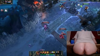 Fucking my ass with a banana toy when I'm dead League of Legends #18 Luna