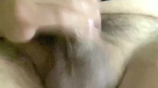 Solo male while wife is at work. 