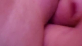 Double big cock dildo in tight juicy pussy!!