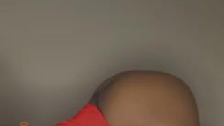 Twerking phat Ebony pussy 