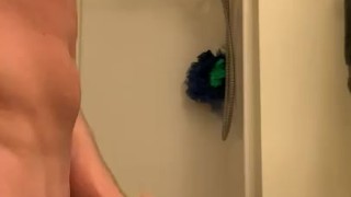 Big Dick White Hunk Blows Huge Load