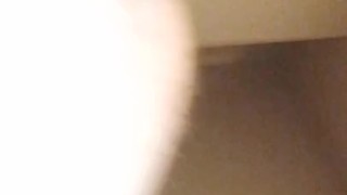 Fingering my ass and swallowing my own cum