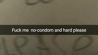 My wife asks you to fuck her fertile pussy hard and no-condom! [Cuckold. Snapchat]