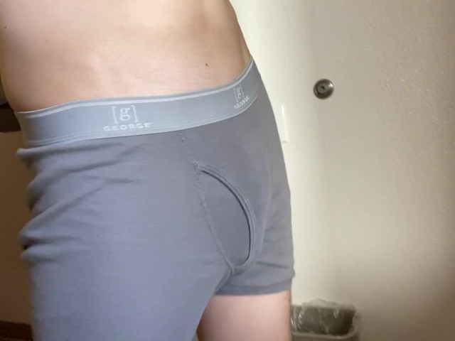 Cum In Briefs - Teasing Myself in a Motel | Bulge Boxer Briefs | Hd 60fps - Free Porn  Videos - YouPorngay